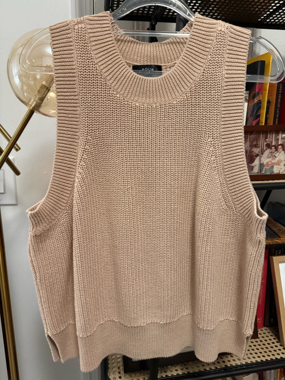 Aqua XL Knit Vest